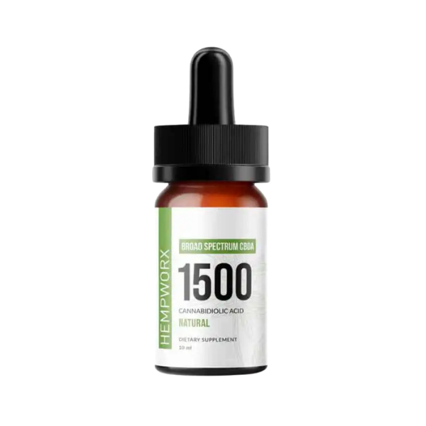 HempWorx CBDA Oil Broad Spectrum
