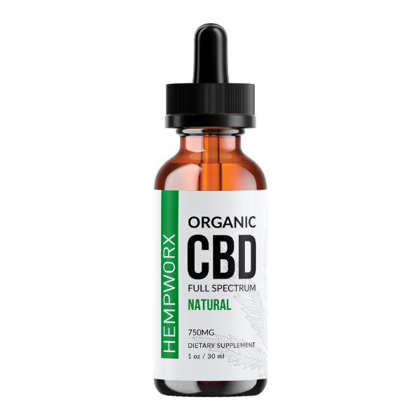 HempWorx 750 CBD Oil Natural Full Spectrum