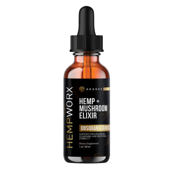 HempWorx Mushroom Elixir Obsidian Stardust