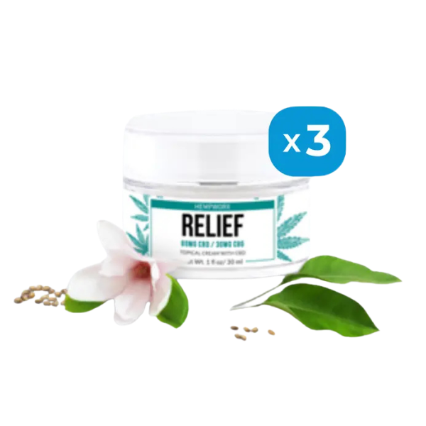 HempWorx Relief Cream 3-Pack