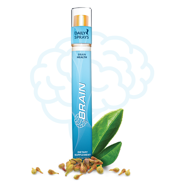 Brain Spray with Vitamin B1, B8 & L-Glutamine – Mental Clarity & Energy
