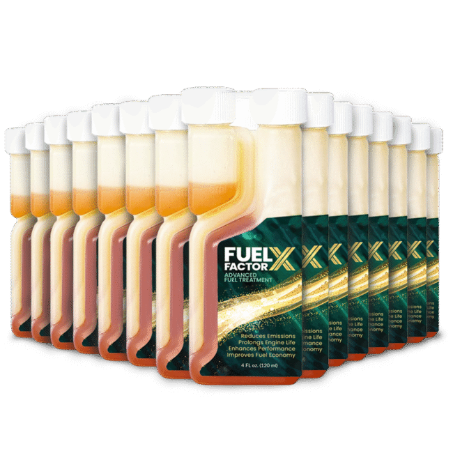 Fuel Factor X 15-Pack (4oz Bottles) – Bulk Fuel Additive for Fleets & Truckers