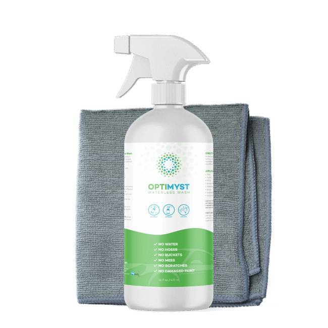 OptiMyst Waterless Wash – Eco-Friendly Car Cleaner & Protectant